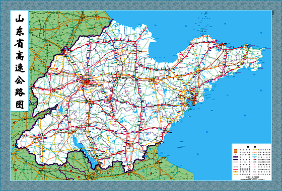 山东省交通地图最新版解析及洞察报告