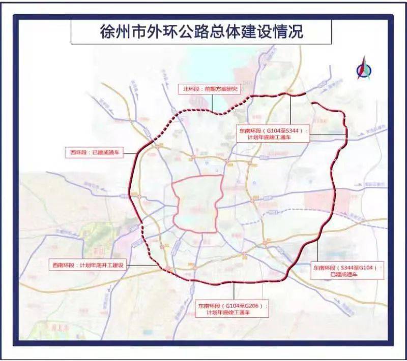 徐州五环路建设进展及未来展望